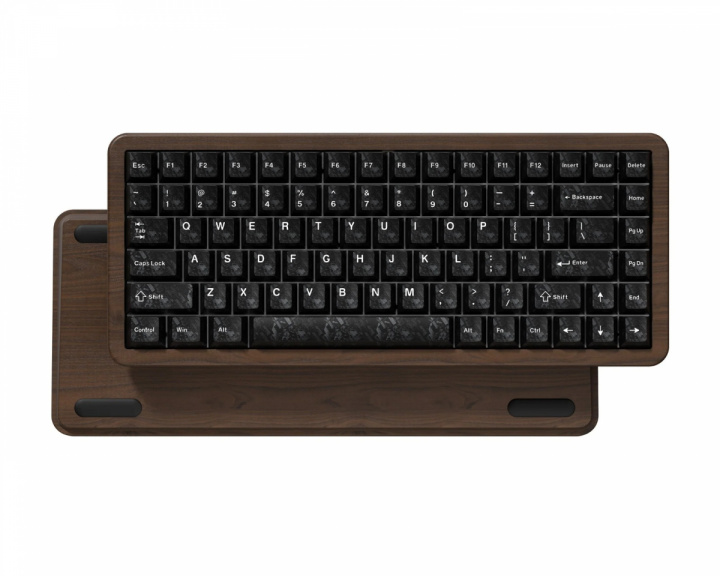  WD75 HE 75% Trådlöst Tangentbord - Walnut Black