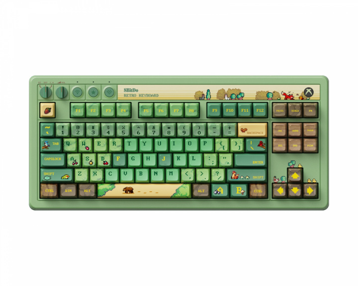  Mekaniskt Trådlöst Tangentbord - Xbox Forest Edition