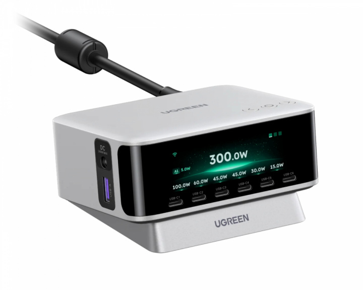  Nexode 7-ports Pro Laddare 300W med Appstyrning