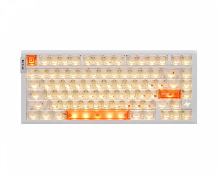  RS7 Air HE Tangentbord ISO Nordic [Iceblade] - Vit