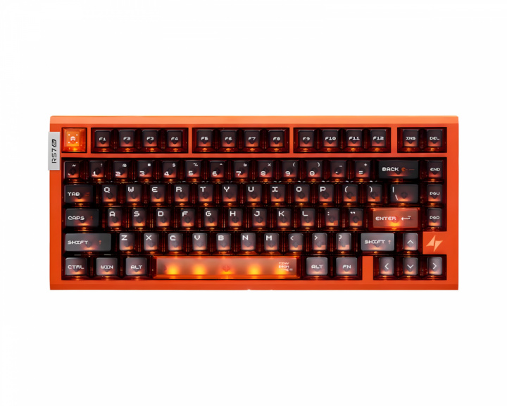  RS7 Air HE Tangentbord ISO Nordic [Iceblade] - Orange