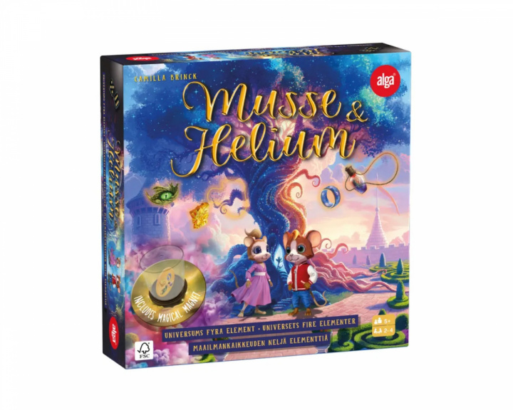  Musse & Helium Universums fyra element
