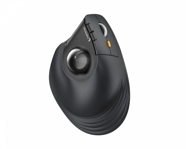  EM05 NL Vertikal Trådlös Trackball Mus - Svart