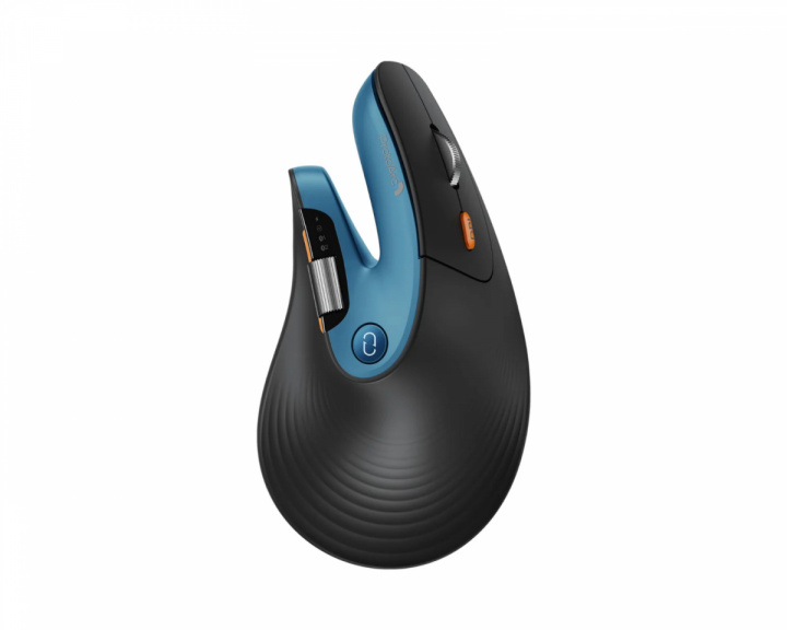  EM11 Pro Ergonomisk Vertikal Mus - Svart/Blå