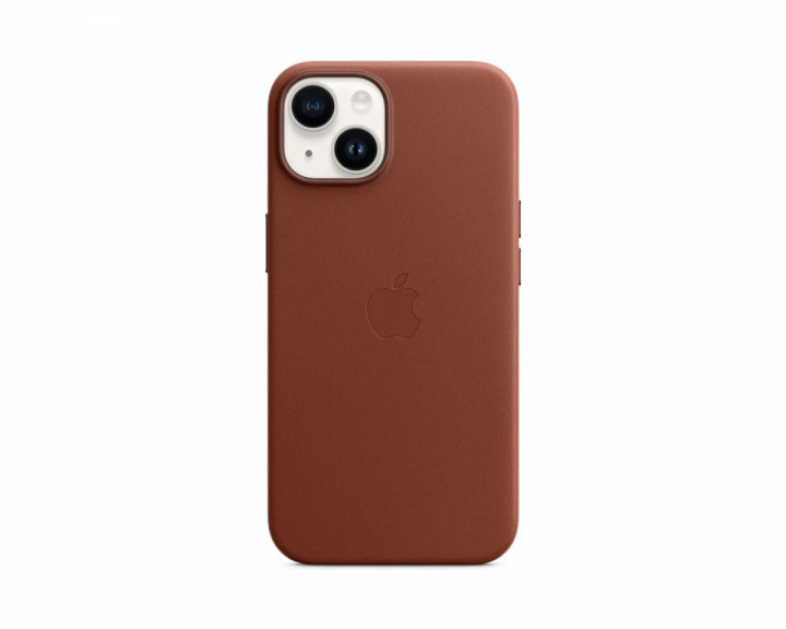  iPhone 14 Läderfodral med MagSafe - Umber