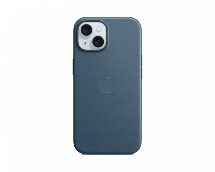  iPhone 15 FineWoven Skal med MagSafe - Pacific Blue