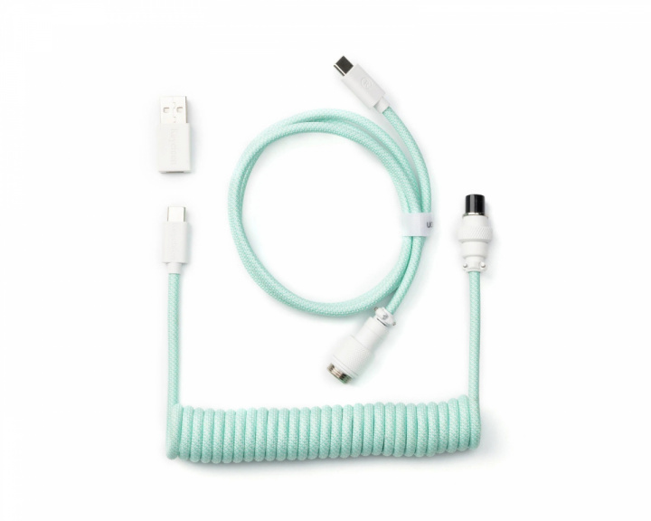  Coiled Aviator Kabel Straight 8K - Mint