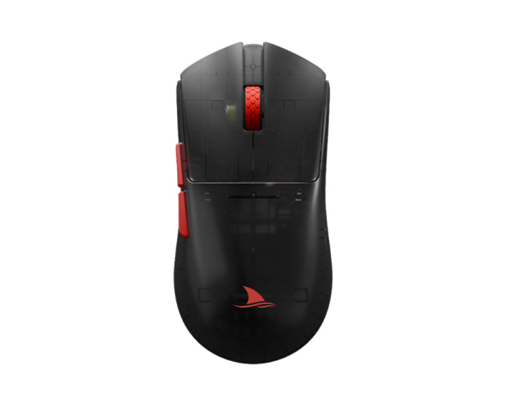  M9 Trådlös Gamingmus - Transparent