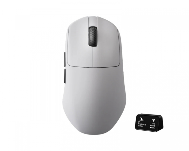  N7 Max Trådlös Gamingmus - Vit