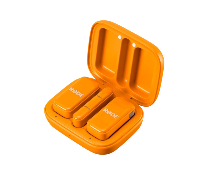  Wireless Micro USB-C Mikrofonsystem - Orange