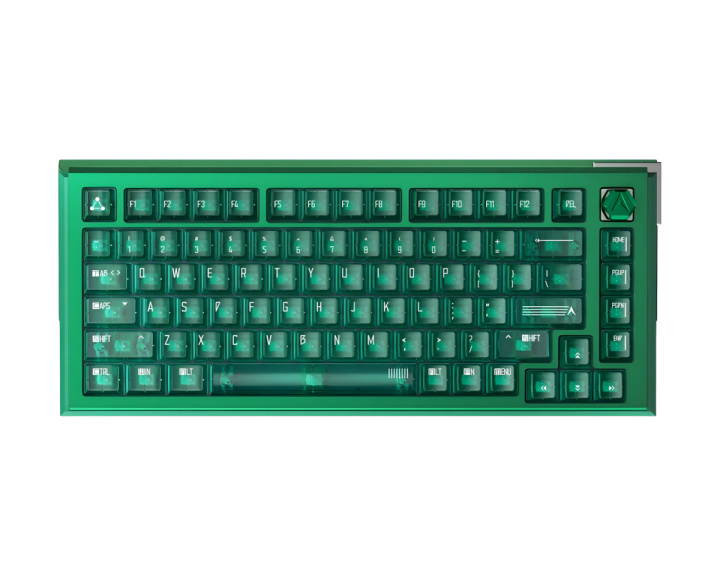  A75Ultra - 75% Magnetiskt ANSI-tangentbord [QIAN] - Emerald Green