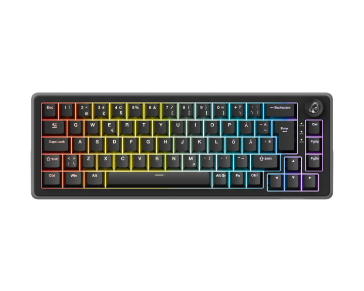  OK-HE-65 - 65% Mekaniskt Tangentbord - Nordisk ISO - [Haimu HE Switch]