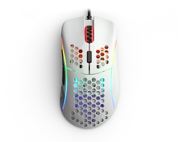 Glorious Model D Gamingmus Glossy Vit (DEMO)