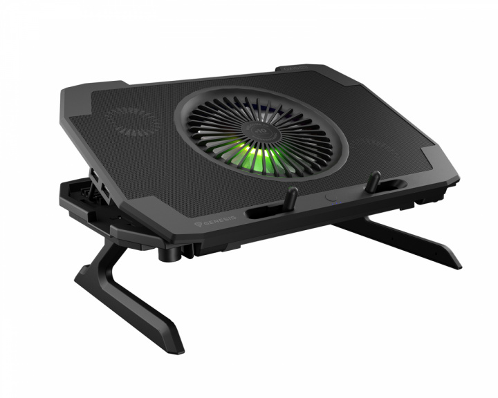 Genesis Oxid 850 RGB Laptop Kylplatta 15.6”-17.3” - Svart (DEMO)