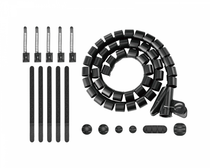 MaxMount Kabelhanteringssats - Kabelkit av Kabelhållare & Kabelband (DEMO)