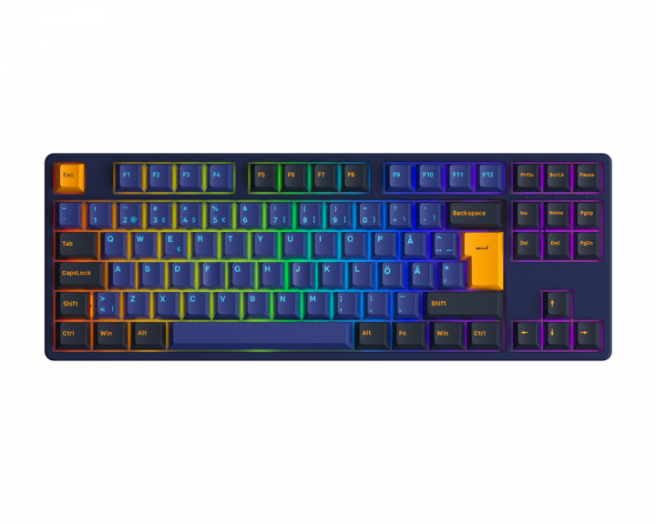 Akko 5087S Horizon ISO TKL Tangentbord [Akko CS Jelly Black] (DEMO)