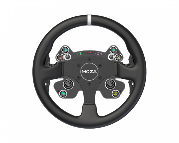 Moza Racing CS V2P Leather Steering Wheel - 33cm Ratt för Racing (DEMO)