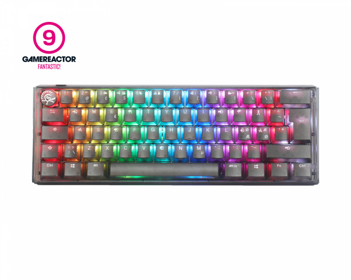 Ducky ONE 3 Mini Aura Black RGB Hotswap Tangentbord [Baby Kangaroo] (DEMO)