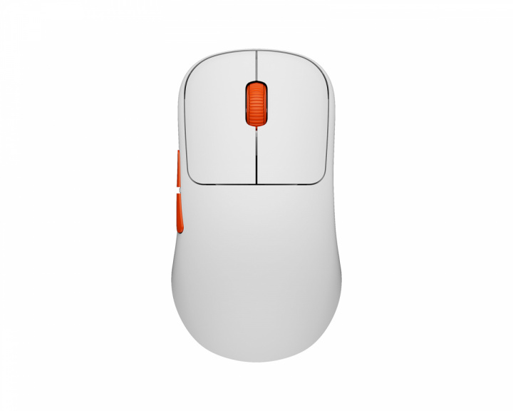 Waizowl Cloud Trådlös Gamingmus - Vit/Orange (DEMO)
