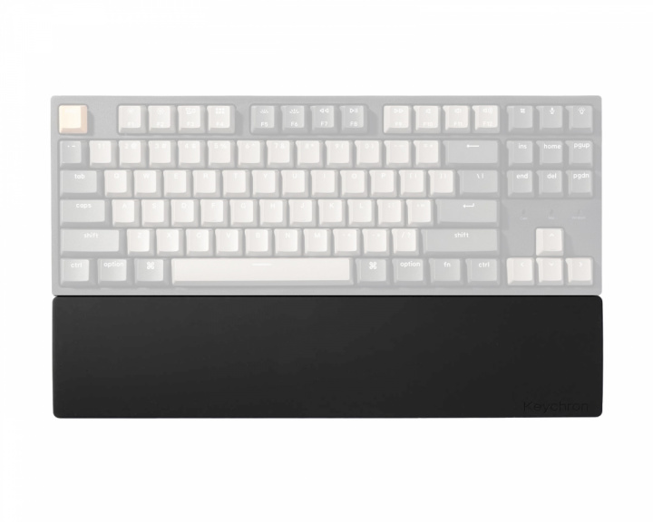 Keychron Silikon Palm Rest till K8/K8 Pro/C1/C1 Pro - Svart Handledsstöd (DEMO)