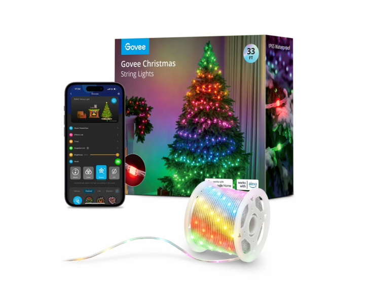 Govee Christmas Lights - 10m - Julbelysning (DEMO)