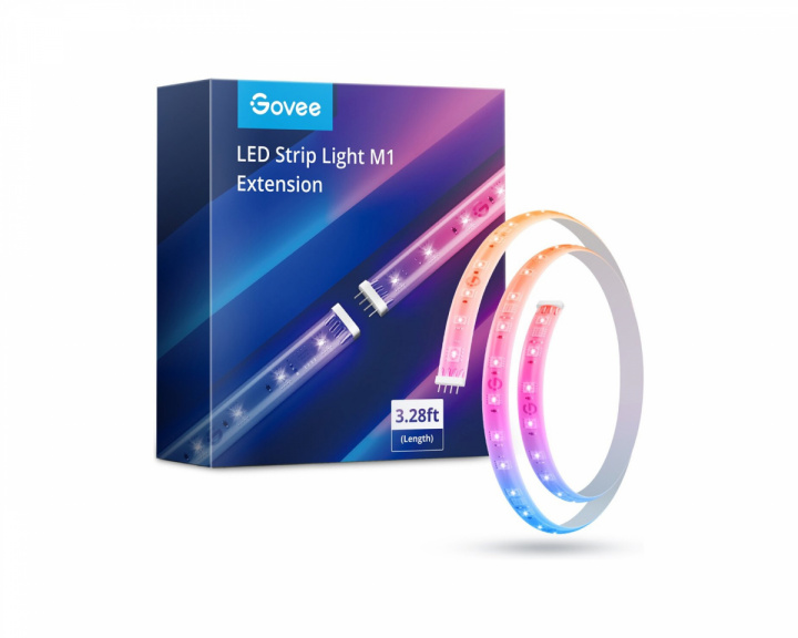 Govee RGBICW Led Strip Lights - 1m - Förlängningssats (DEMO)