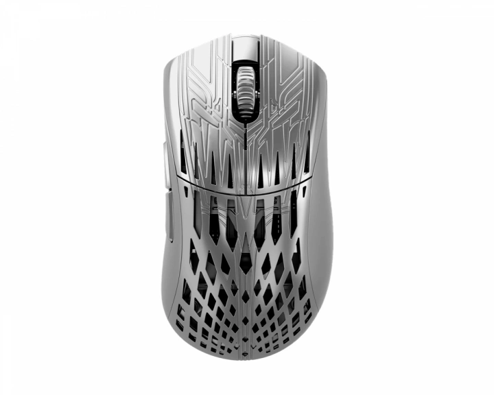Pwnage StormBreaker Max CF 8K Trådlös Gamingmus - Platinum (DEMO)