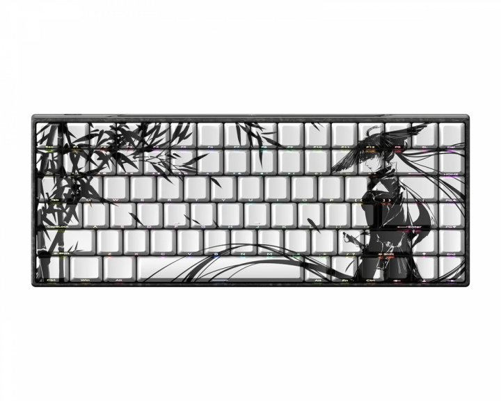 WLMouse YING75 HE Forged Carbon Fiber Tangentbord - Vit [TTC Shadow] (DEMO)