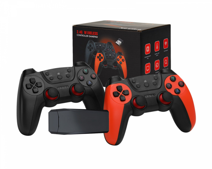 - X2 Ultra Retro Spelkonsol - 64G HDMI Game Stick - 35000+ Spel (DEMO)