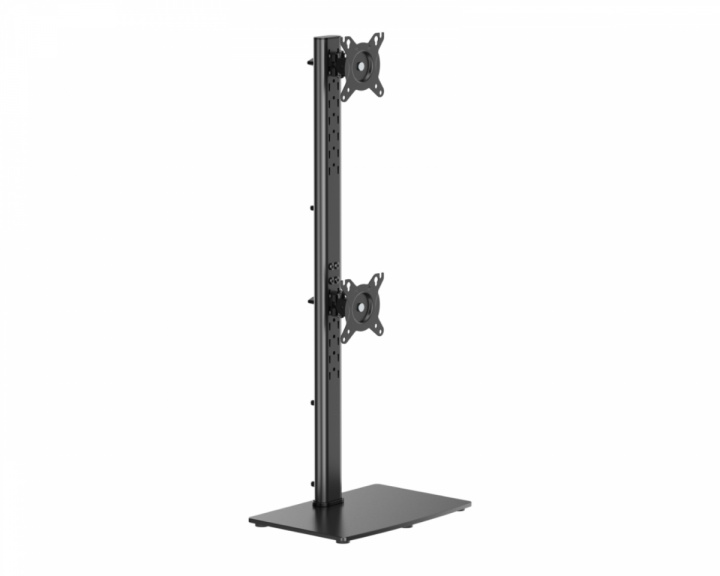 MaxMount Vertikalt Skärmstativ för 2 skärmar 17
