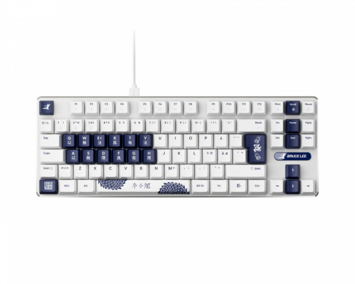Pulsar PCMK 3 HE TKL Magnetiskt Tangentbord ISO Nordic - Bruce Lee 85th Edition (DEMO)