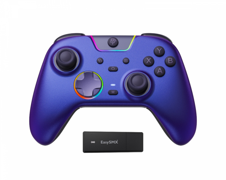 EasySMX X05 Pro Trådlös Kontroller PC/Switch - Aurora Purple (DEMO)