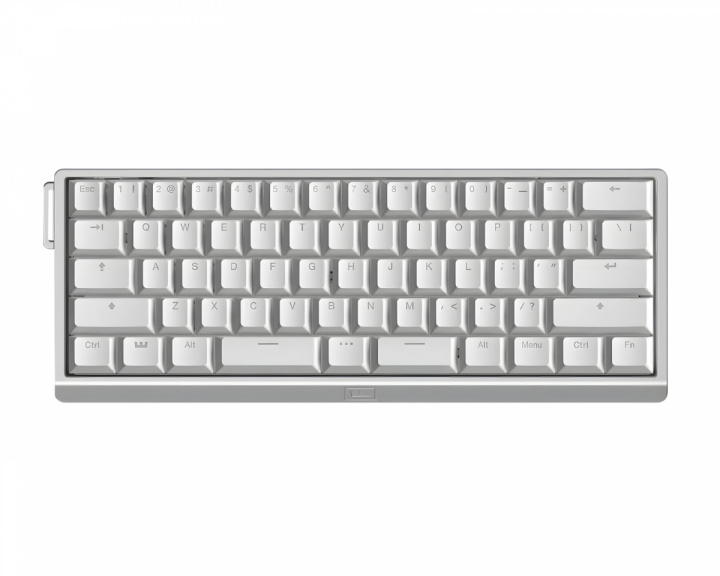 Wooting 60HE V2 Tangentbord - ANSI Split Spacebar - Silver Aluminum (DEMO)