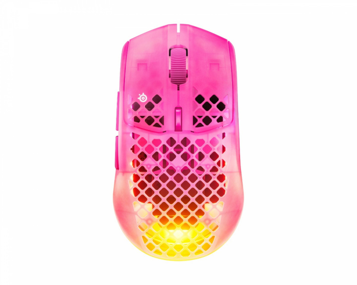 SteelSeries Aerox 3 Gen 2 Trådlös Gamingmus - Magenta Haze (DEMO)