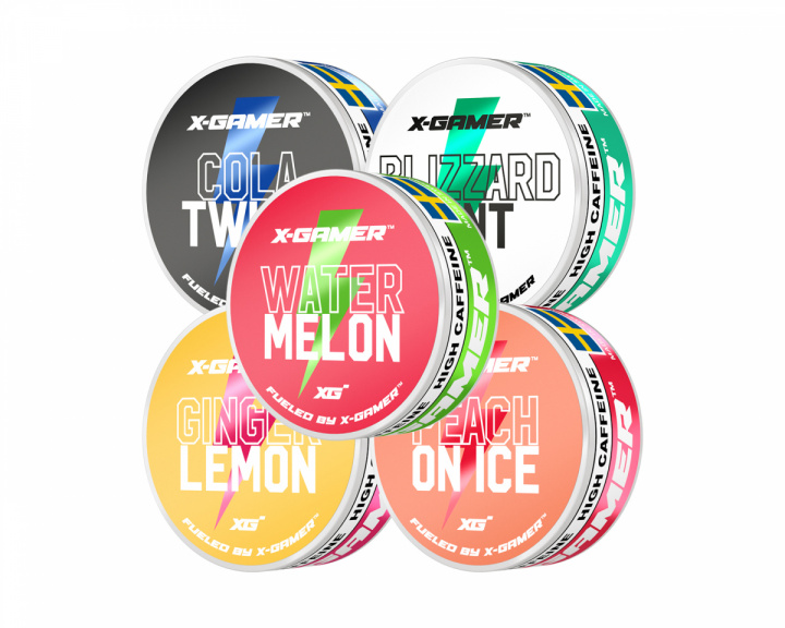 X-Gamer Pouch Energy - Variety Flavour (5-Pack)