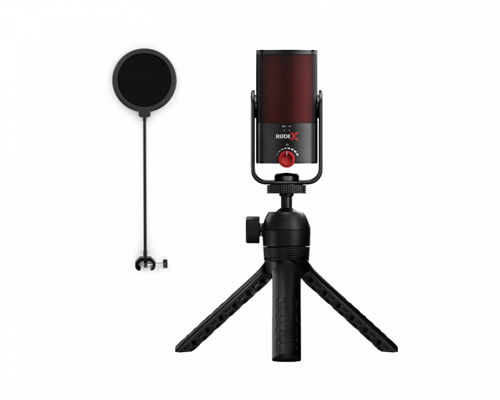 RØDE X XCM-50 - Bundle - USB Mikrofon för Streaming + Fifine Popfilter