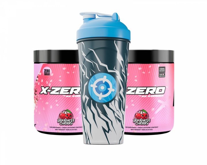 X-Gamer X-Zero Japanese Cherry - 2 x 100 Serveringar