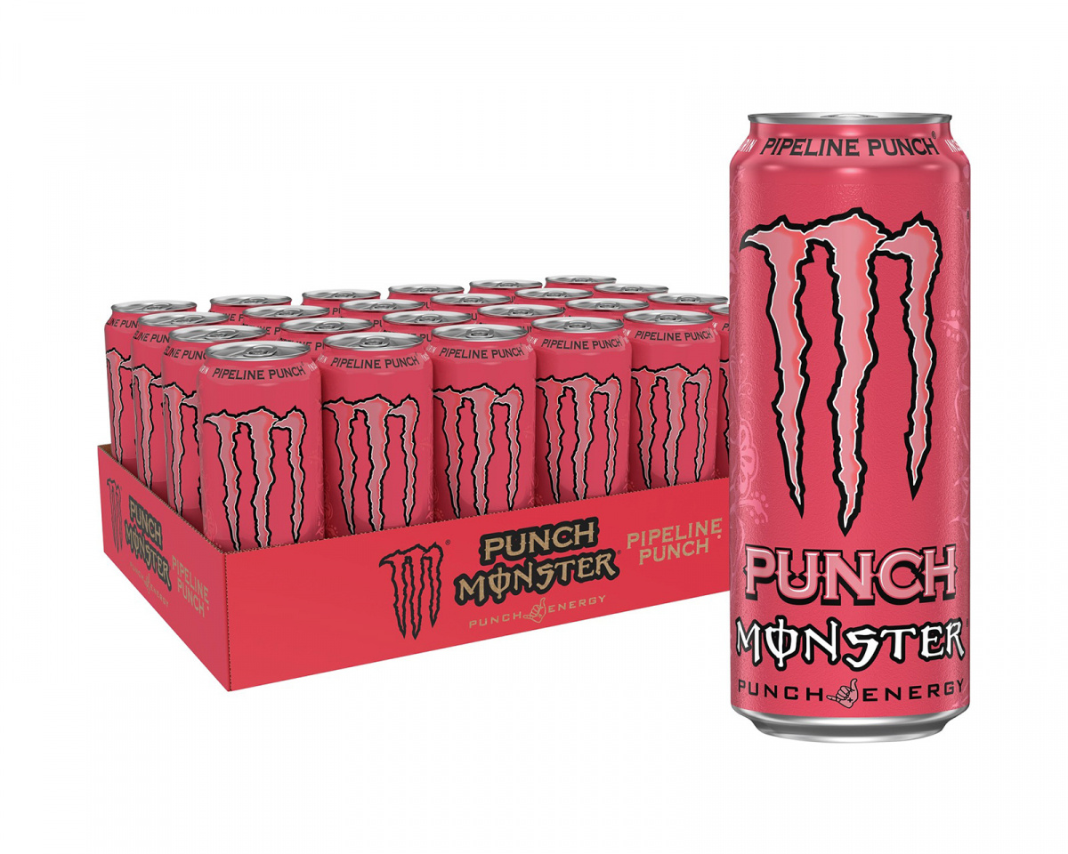 Monster Energy Pipeline Punch 24 x 500ml - MaxGaming.se