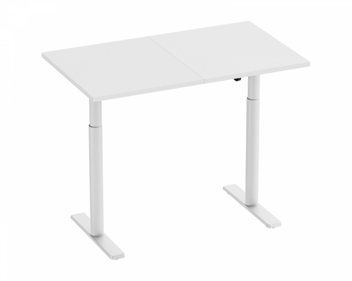 MaxMount Skrivbord Höj och Sänkbart 1200x700mm Elektrisk - Vit