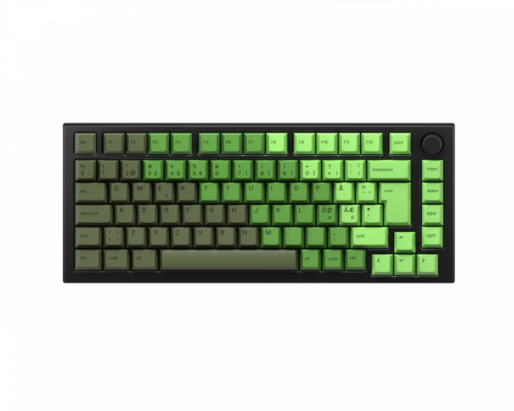 Glorious GMMK Pro 75% ISO – Black Slate x Olive Bundle [Mako MX]