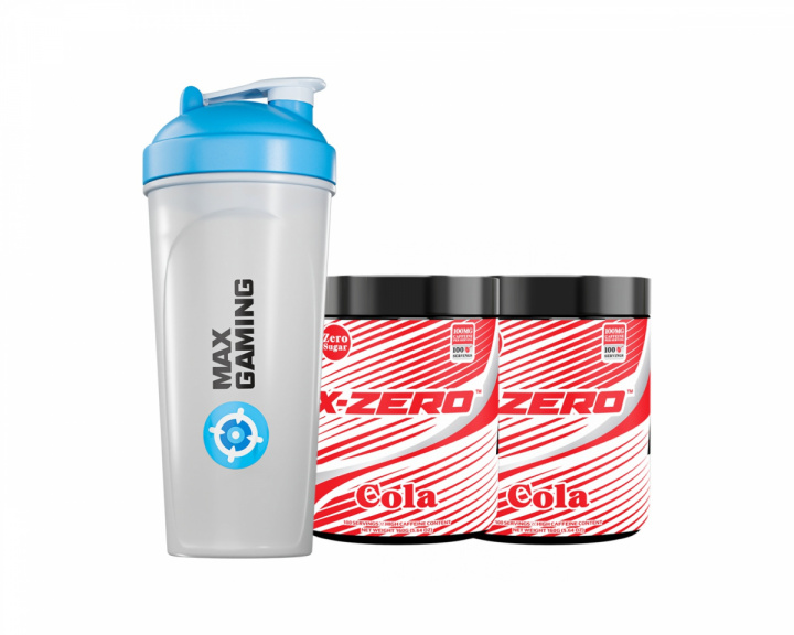 X-Gamer X-Zero Cola - 2 x 100 Serveringar + Shaker
