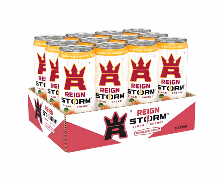 Reign Storm Energy Strawberry Apricot 12 x 355ml