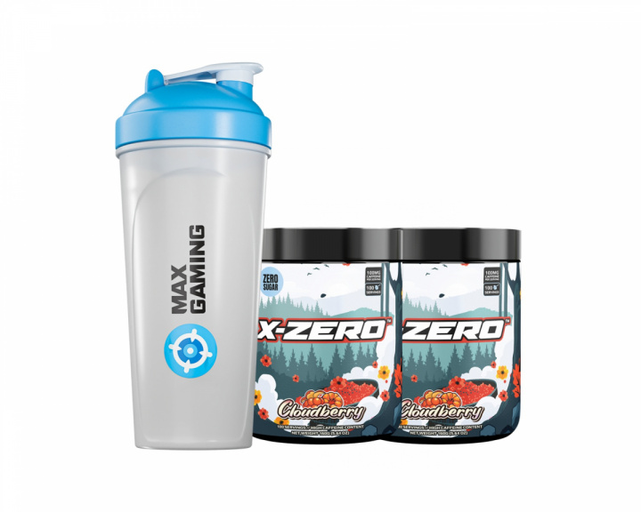X-Gamer X-Zero Cloudberry - 2 x 100 Serveringar + Shaker