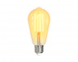 LED-lampa Filament E27 WiFI 5.5W ST64, Dimbar