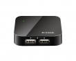 DUB-H4 USB Hub 2.0 4-portar