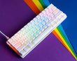 POK3R RGB Mekaniskt Tangentbord Vit [MX Silver]