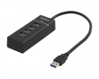 USB-A 3.1 Hub till 4x USB-A