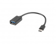 USB-C (Hane) till USB-A (Hona) 2.0 15cm Adapter OTG