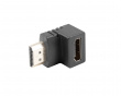 Adapter HDMI-A(Hane) till HDMI-A(Hona) 90° Ner