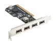 Extension Card PCI - USB 2.0 5-Port